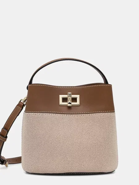 Furla klasična torbica Amelia Mini Bucket Bag rjava
