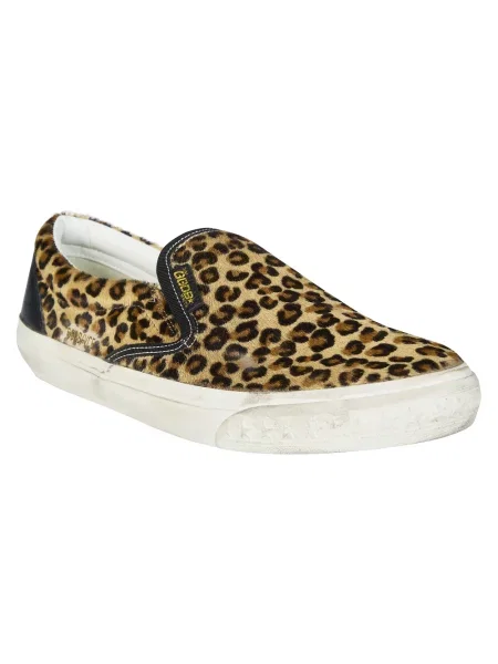 Półbuty Golden Goose skórzane brązowe