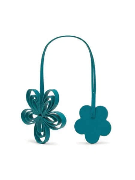Prívesok Furla Flower CN modrá