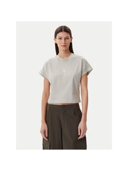 Adidas T-Shirt ALL SZN Regular Fit μπεζ