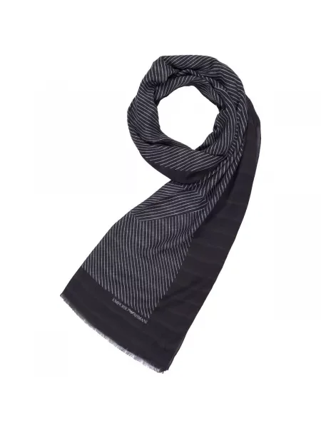 Šatka Emporio Armani čierna