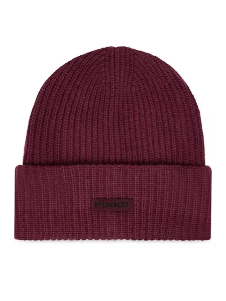 Шапка Pinko бордова