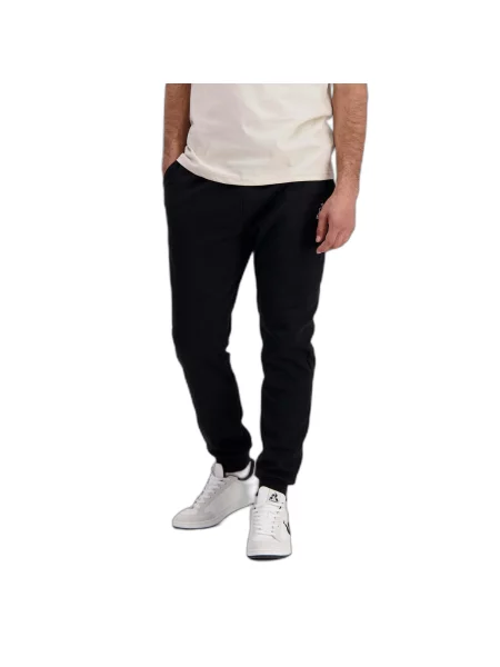 Spodnie do biegania Le Coq Sportif Essentiels czarne