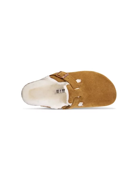 Kapcie dziecięce Birkenstock brązowe