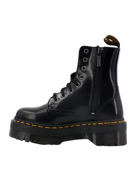 Botki Dr. Martens skórzane retro czarne
