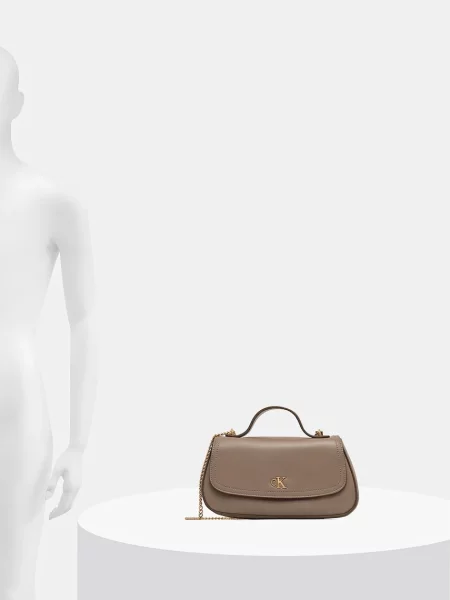 Calvin Klein kézitáska bézs