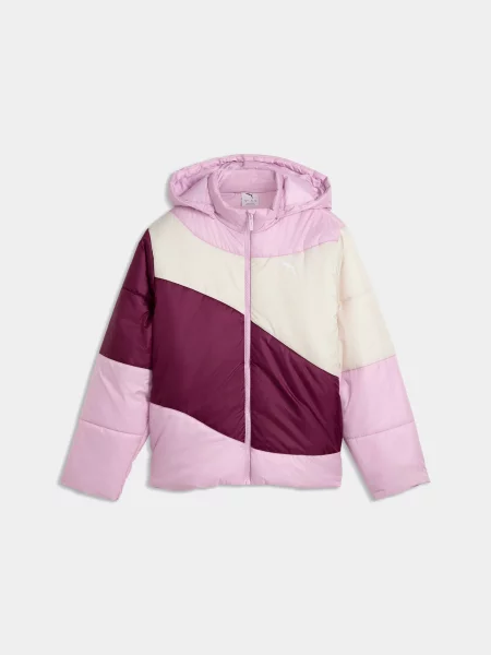 Детская демисезонная куртка Puma розовая