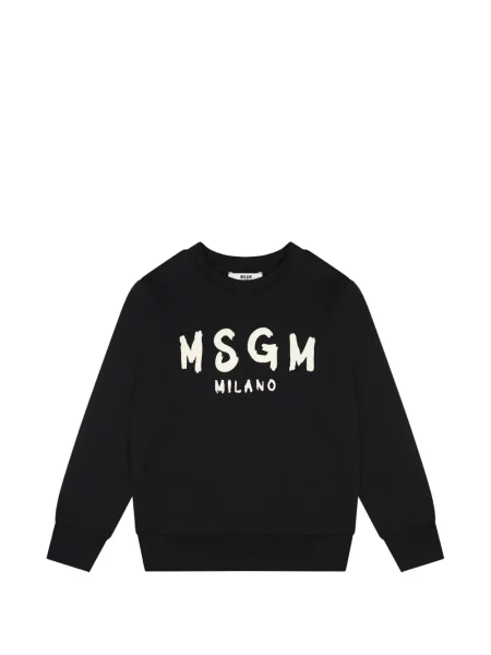 Sweter dziecięcy Msgm czarny