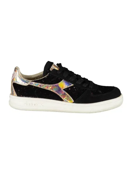 Trampki Diadora skórzane eleganckie czarne