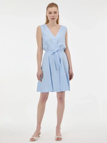 Rochie Orsay fără mâneci albastru