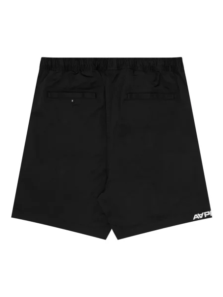 Siuvinėtos juosmuo šortai Aape By *a Bathing Ape® juoda