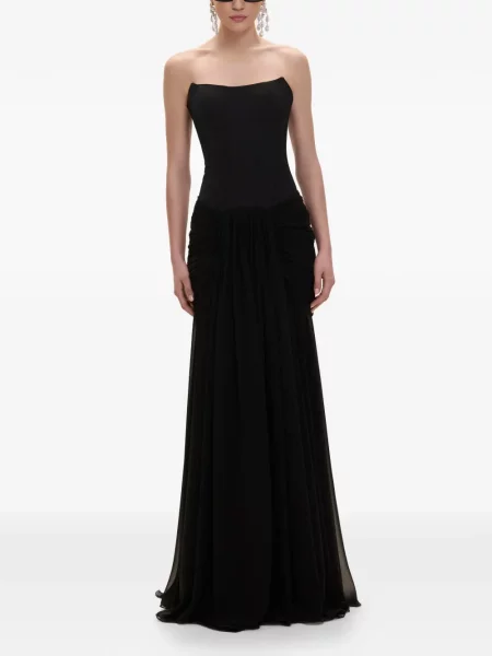 Rochie V:pm Atelier cu volane negru