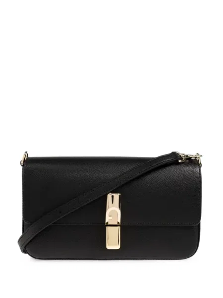 Geanta crossbody Furla din piele negru