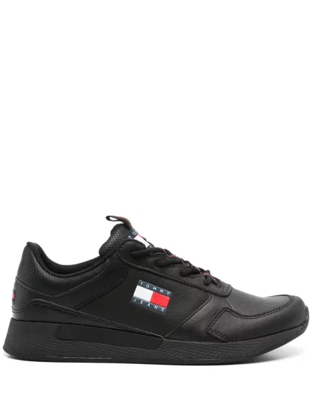 Sneakerși Tommy Jeans negru