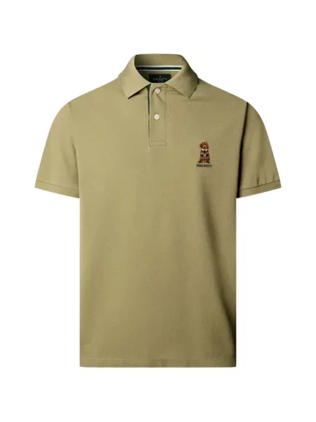 Tricou polo Hackett London verde
