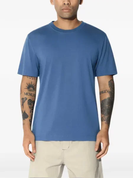 Tricou Cdlp cu decolteu rotund albastru
