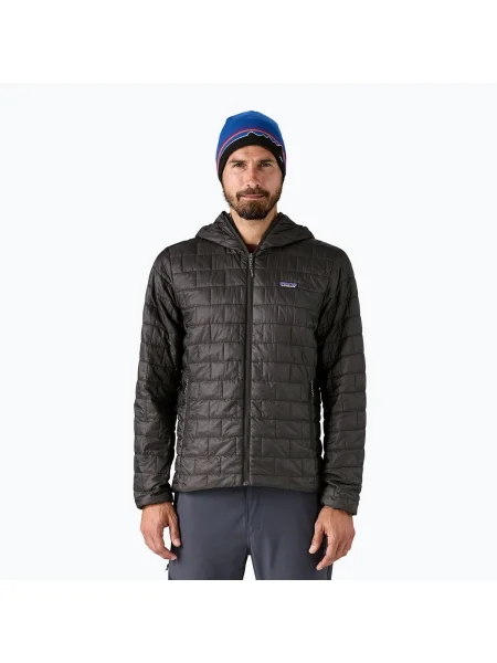 Geacă de puf pentru bărbați Patagonia Nano Puff Hoody black negru