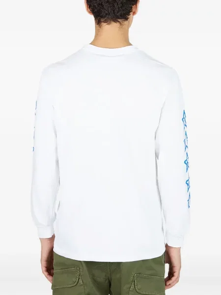 Tricou Nancy Ganz cu imagine alb