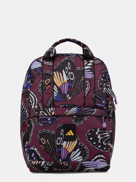 Рюкзак adidas x Farm Rio великий візерунок бордовий