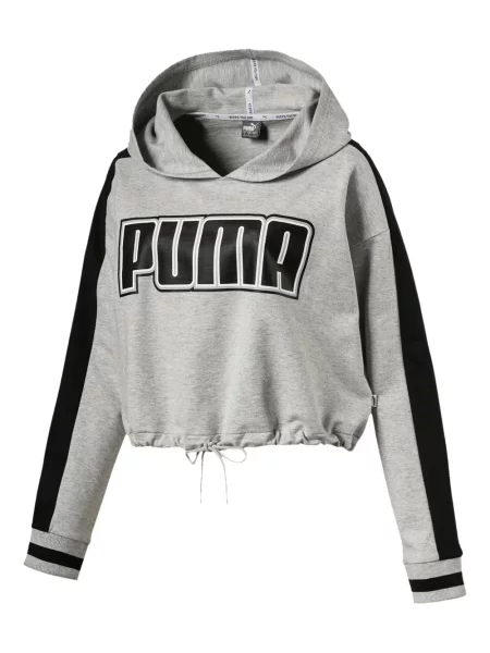 Hanorac cu glugă Puma gri