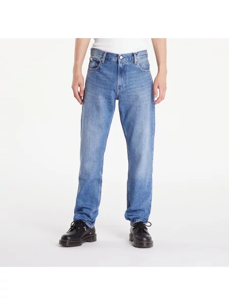 Proste jeansy Calvin Klein Jeans białe