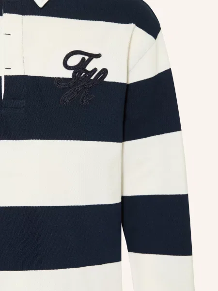 Tommy Hilfiger Koszulka Do Rugby blau biała
