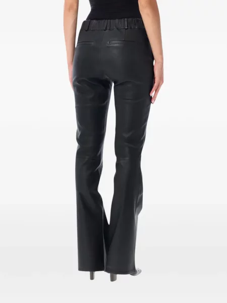 Pantaloni Arma din piele negru