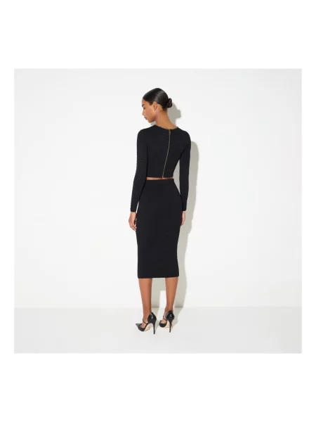 Fustă Elisabetta Franchi negru