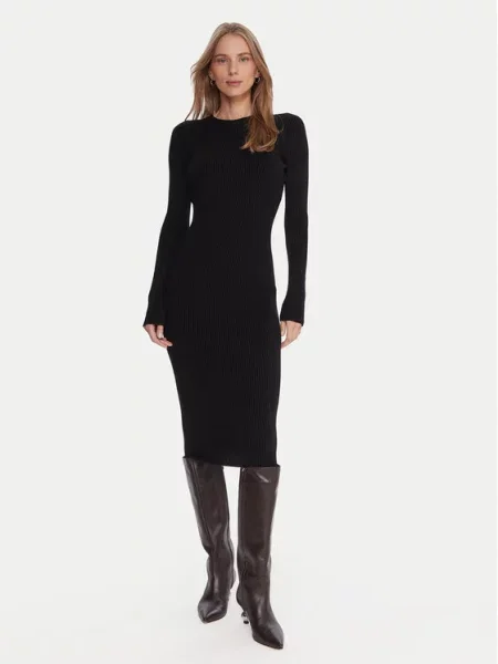 Kontatto Rochie tricotată negru