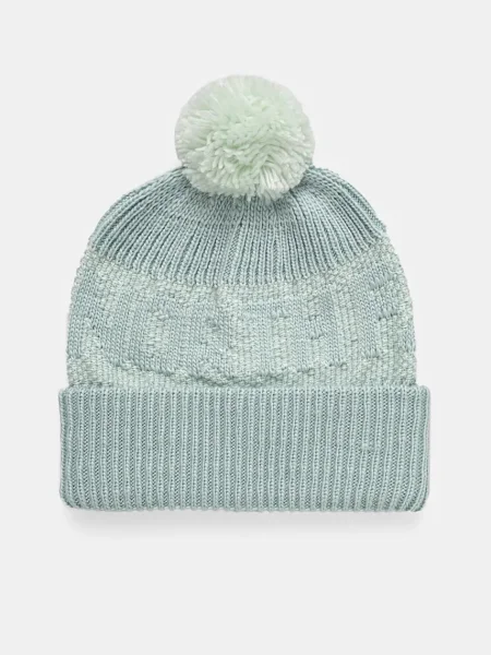 Шапка The North Face Retro Cabin Beanie тюркоазено зелено