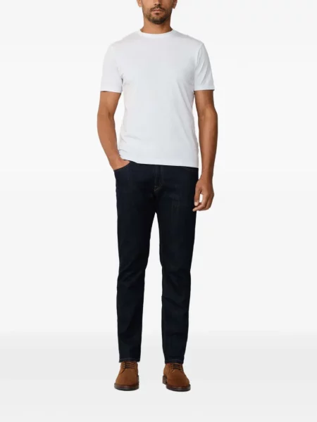 Tricou Hackett London cu broderie alb