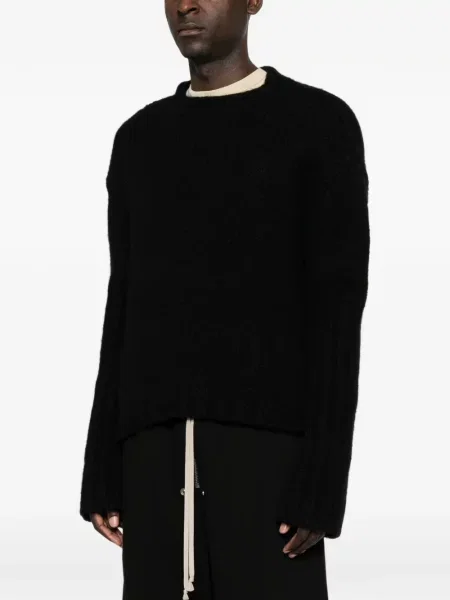 Lung pulover Rick Owens negru