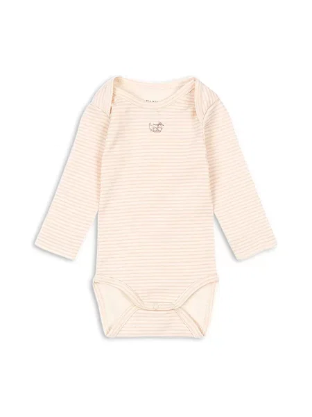 Fanga Fontana body kojenecké FIO STRIPE LS BODY OCS béžový