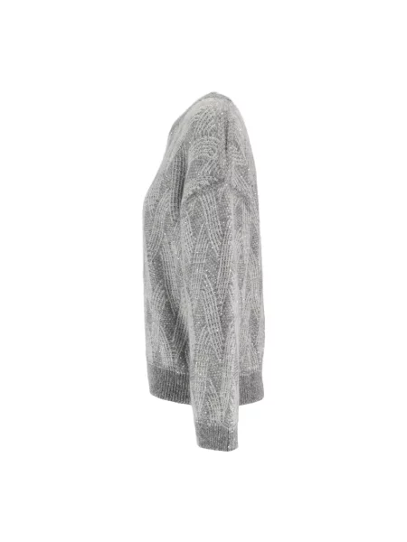 Sweter Peserico wełniany szary