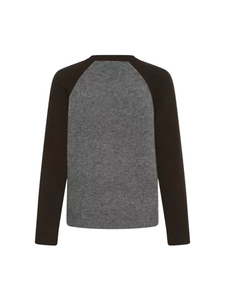 Dzianinowy sweter Part Two szary