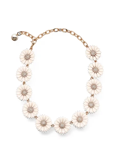 Colier Carolina Herrera alb