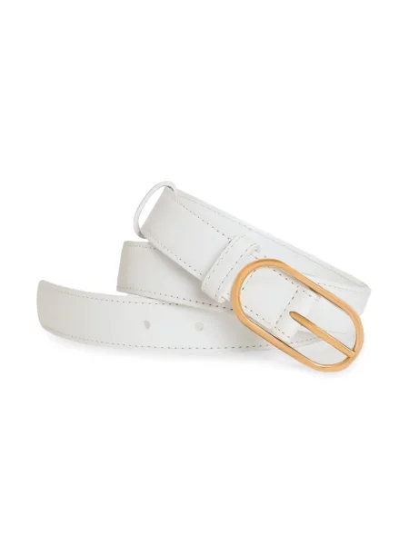 Curea Dolce & Gabbana din piele alb