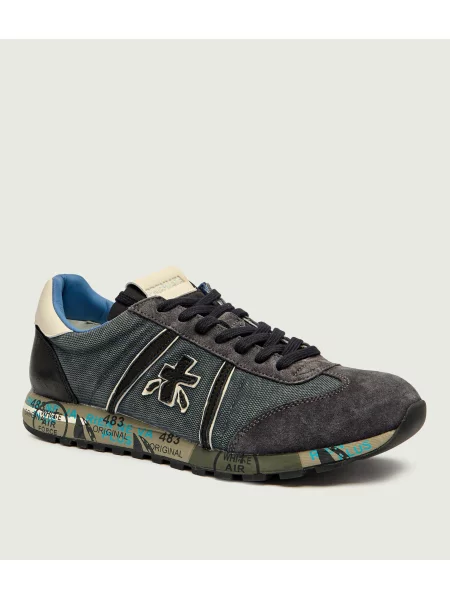Premiata Sneakers lucy cu adaos de piele