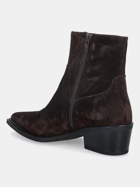 Vagabond Shoemakers cizme din piele întoarsă KELSEY cu drept maro