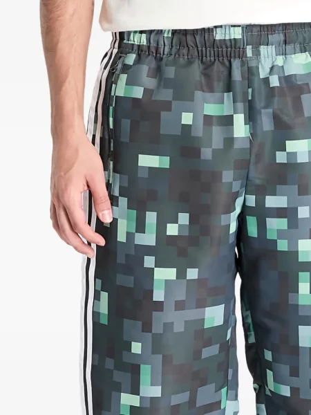 Top sport Adidas cu dungi de catifea cord tenis albastru