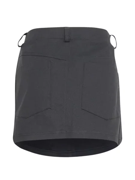 Cu centură fusta mini Bonbom negru