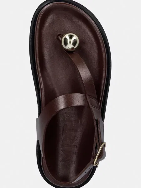 Кожаные босоножки Souliers Martinez