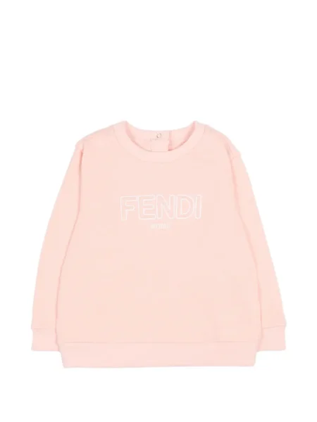 Bluza dziecięca Fendi różowa