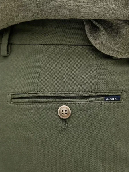 Pantaloni scurți Hackett din țesătură twill verde