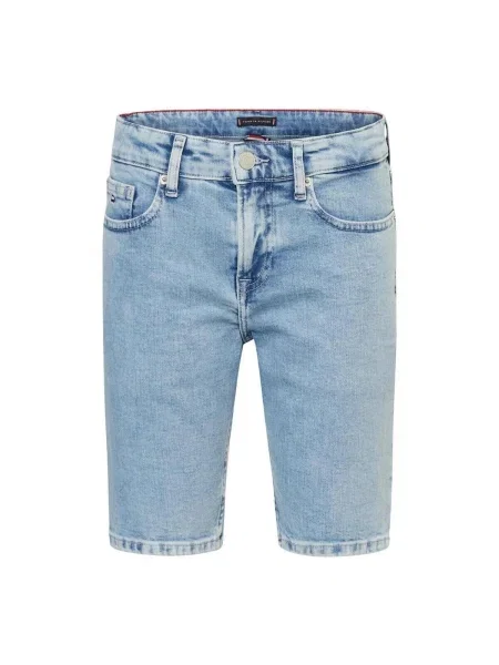 Pantaloni copii Tommy Hilfiger albastru