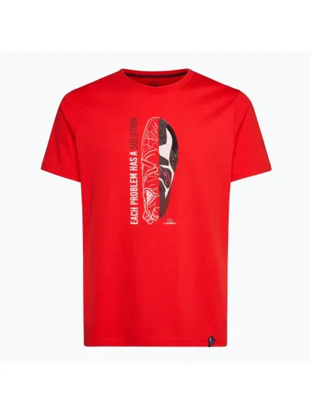 La Sportiva мъжка тениска Solution mountain red червено