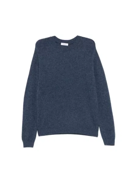 Sweter Boglioli wełniany niebieski