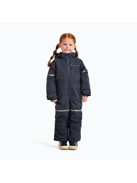 Детски скиорски гащеризон Didriksons Falken K Coverall navy синьо