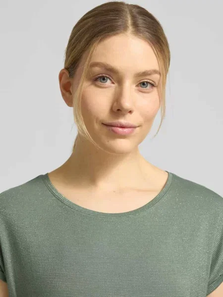 T-shirt o kroju relaxed fit z mieszanka Model LAVA' Vero Moda