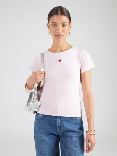 ABOUT YOU Tricou Nele rosé roșu